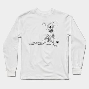 Electric Bulb Woman Long Sleeve T-Shirt